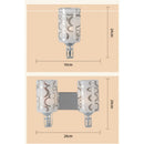 Luxury Wall Light for Bedroom and Hallway with Designer Finish