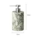 GobekUsa Emerald Marble Bathroom Set Luxury Accessories Vanity Tray & Reed Diffuser