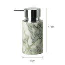 GobekUsa Emerald Marble Bathroom Set Luxury Accessories Vanity Tray & Reed Diffuser