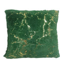 Luxury white & gold fur cushion cover bedroom pillow case by Decorbites