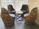Luxury Whiskey & Wine Barrel Captain Chair with Hidden Safe (October Pre-Order)