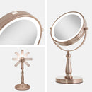 Lighted Makeup Mirror with Magnification