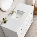 James Martin Breckenridge 48" Single Bathroom Vanity, Bright White