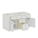 James Martin Chicago 48" Single Vanity Cabinet, Glossy White