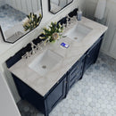 James Martin Brittany 60" Double Bathroom Vanity, Victory Blue