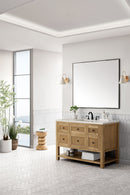James Martin Breckenridge 48" Single Bathroom Vanity, Light Natural Oak