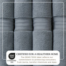 100% Cotton Premium Bath Towel Set - Chiara Collection by Great Bay Home