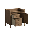 James Martin Brittany 36" Single Bathroom Vanity, Pecan
