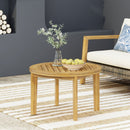 Outdoor Acacia Wood Patio Coffee Table by HouseOfZazla