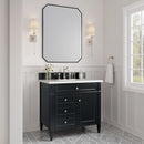 James Martin Brittany 36" Single Bathroom Vanity, Black Onyx