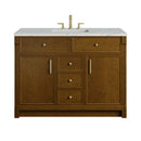 James Martin Bellshire 48" Single Bathroom Vanity, Honey Oak