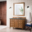James Martin Brittany 48" Single Bathroom Vanity, Saddle Brown