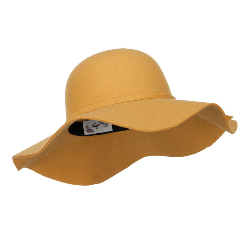 Polyester Floppy Wide Brim Hat