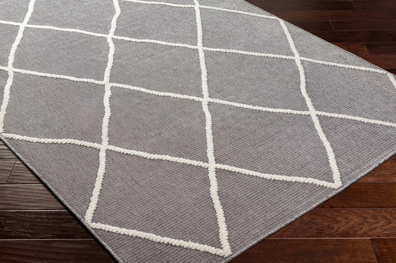 Amani Gray Washable Area Rug