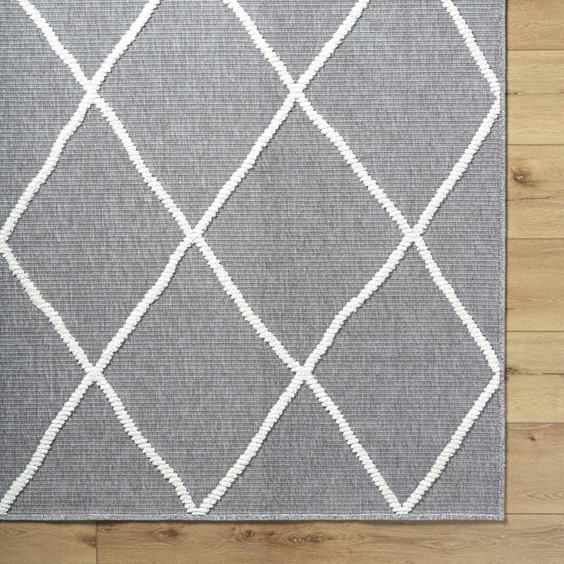 Amani Gray Washable Area Rug