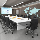 Lynix · White Conference Room Table
