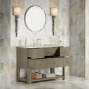 James Martin Lucian 48" Single Bathroom Vanity, Pebble Oak