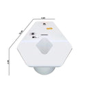 Vertix · White Conference Room Table, Tapered Hexagon