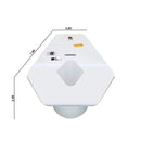 Vertix · White Conference Room Table, Tapered Hexagon