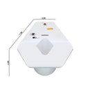 Vertix · White Conference Room Table, Tapered Hexagon