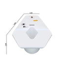 Vertix · White Conference Room Table, Tapered Hexagon