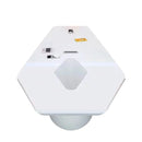 Vertix · White Conference Room Table, Tapered Hexagon