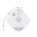 Vertix · White Conference Room Table, Tapered Hexagon