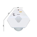 Vertix · White Conference Room Table, Tapered Hexagon