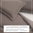 100% Cotton Honeycomb Waffle Duvet Set - Mattea Collection by Great Bay Home