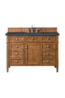 James Martin Brittany 48" Single Bathroom Vanity, Saddle Brown