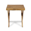 Outdoor Acacia Wood Side Table