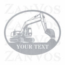 Excavator Monogram