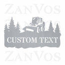 Skid Steer Tree Monogram