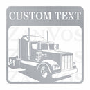 Semi Truck Monogram V5
