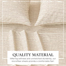 Striped Sheet Set - Evette Collection by Great Bay Home