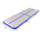 Air Track Inflatable Gymnastics Tumbling Floor Mats with Pump by LJGDeals