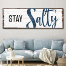 Stay Salty Coastal Sign III