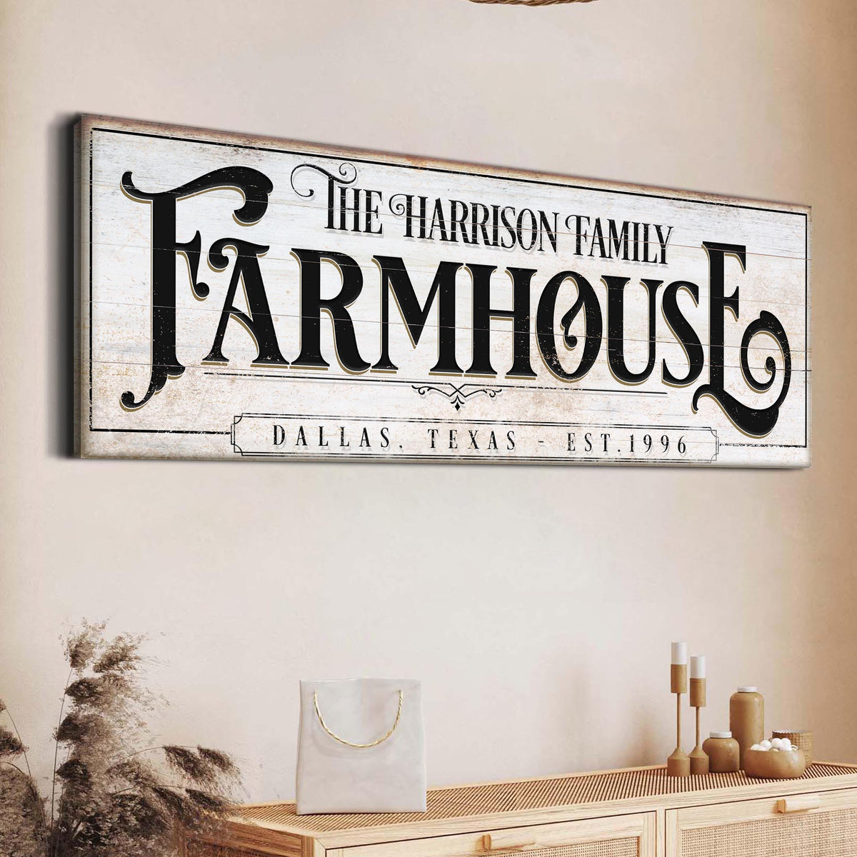 Vintage Rust Farmhouse Sign, photo 2 of 8