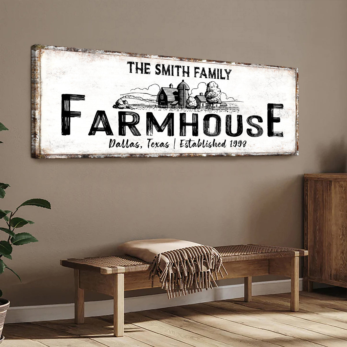 Rustic Farmhouse Sign XIII, photo 3 of 8