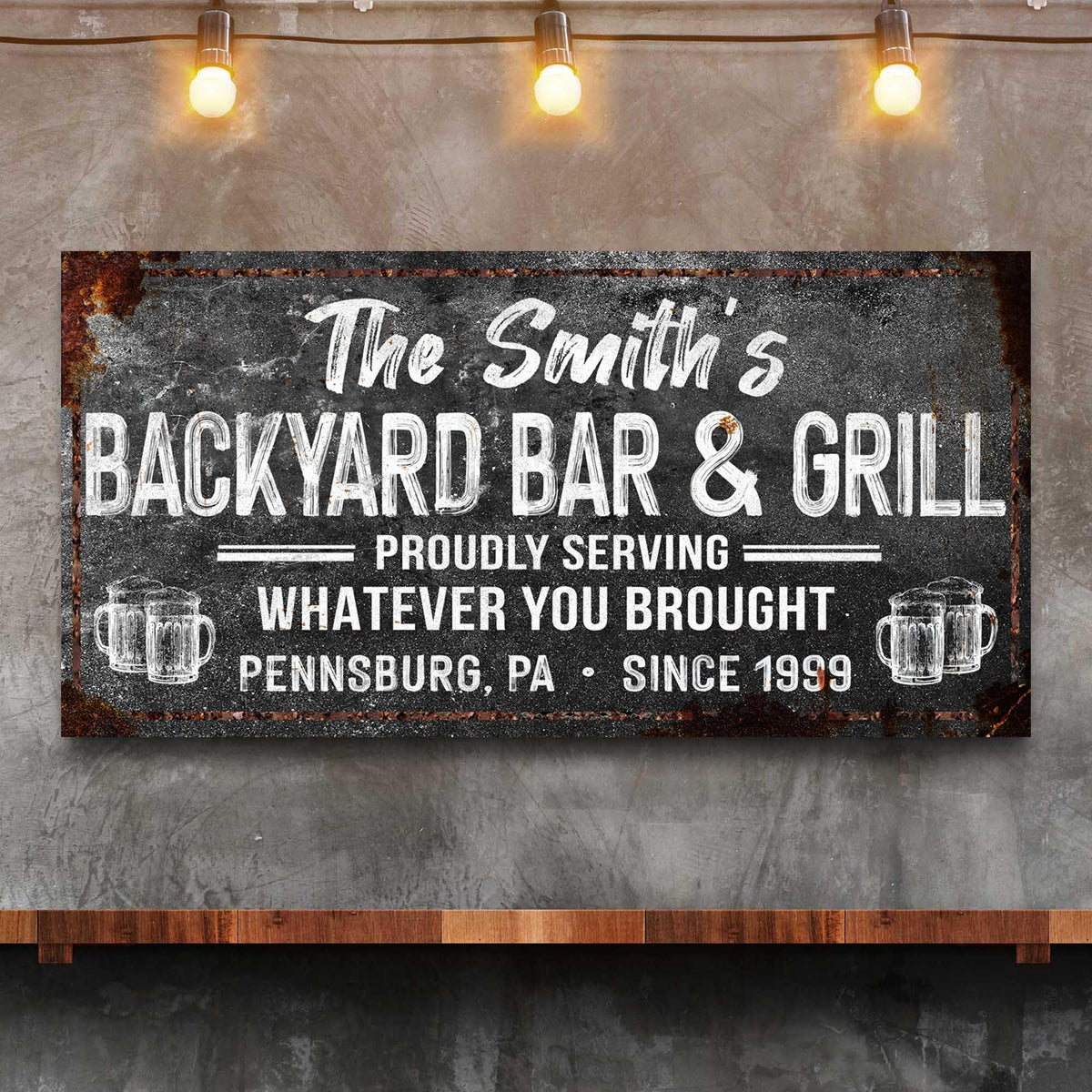 Backyard Bar & Grill Sign XXIII, photo 2 of 8