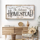 Homestead Sign VII