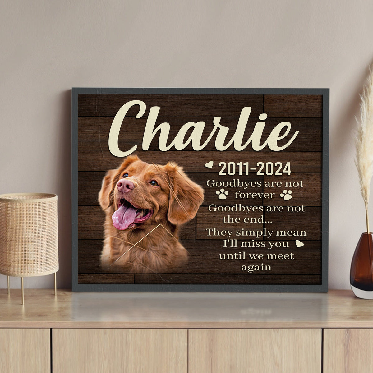 Pet Memorial Sign VIII, photo 2 of 8