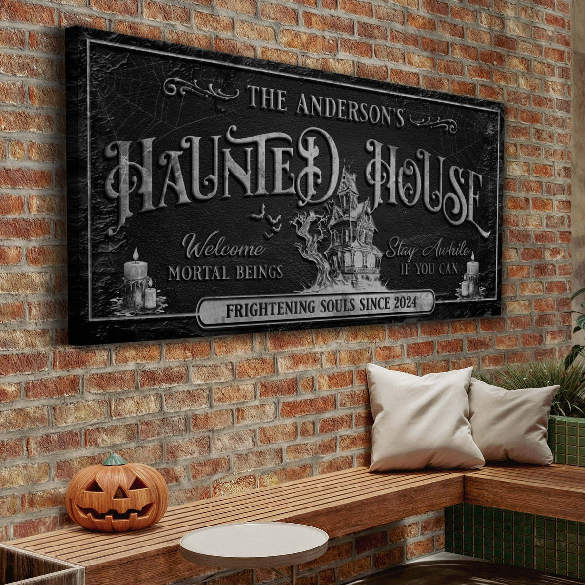 Personalized Haunted House Sign, photo 3 of 8