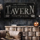 Potions, Spirits & Brews Tavern Halloween Sign