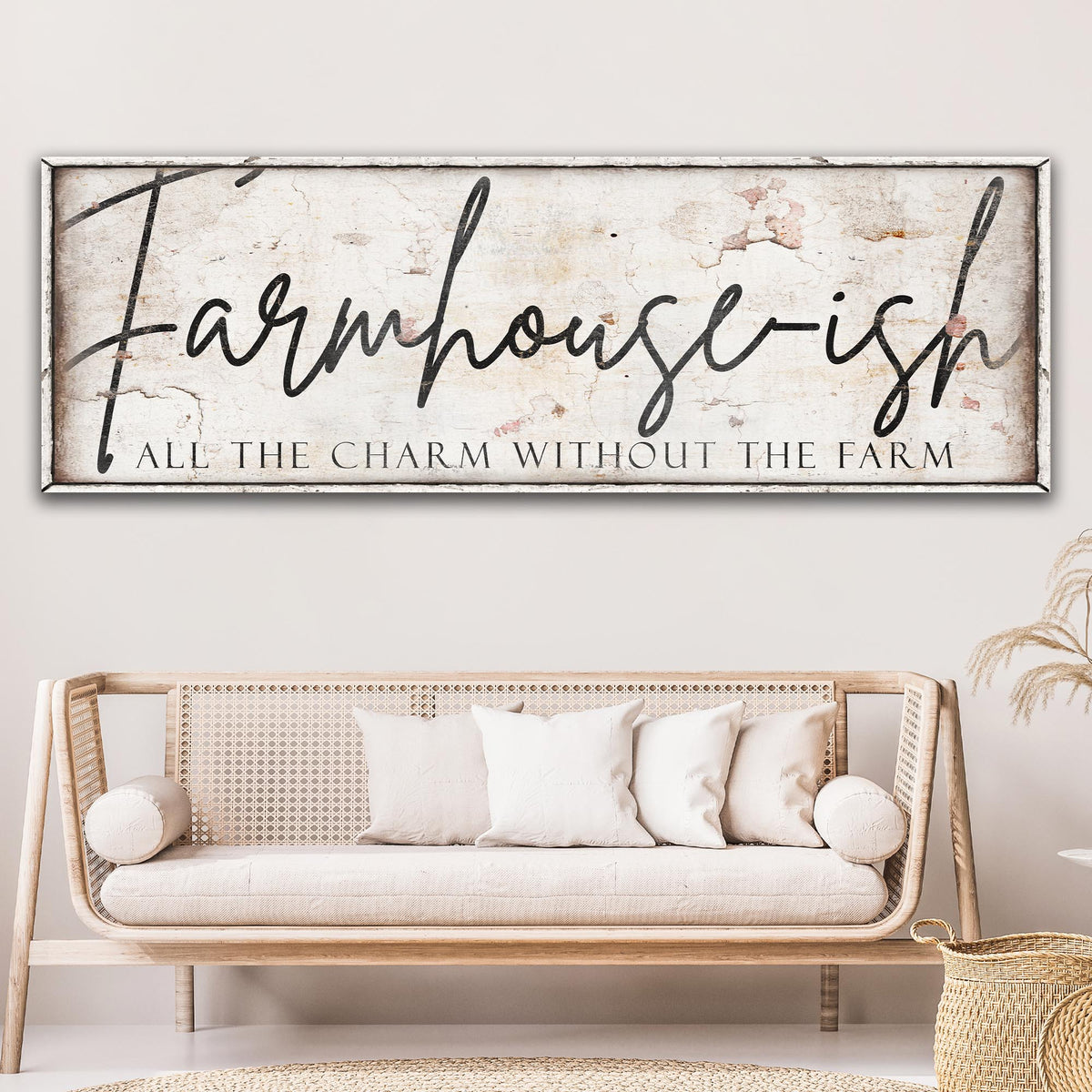 Farmhouse-Ish Sign IV, photo 2 of 8