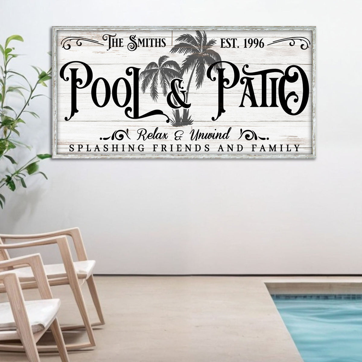 Personalized Pool & Patio Sign VI, photo 2 of 8