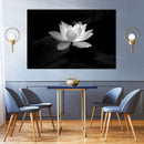 Lotus Flower Monochrome Wall Art