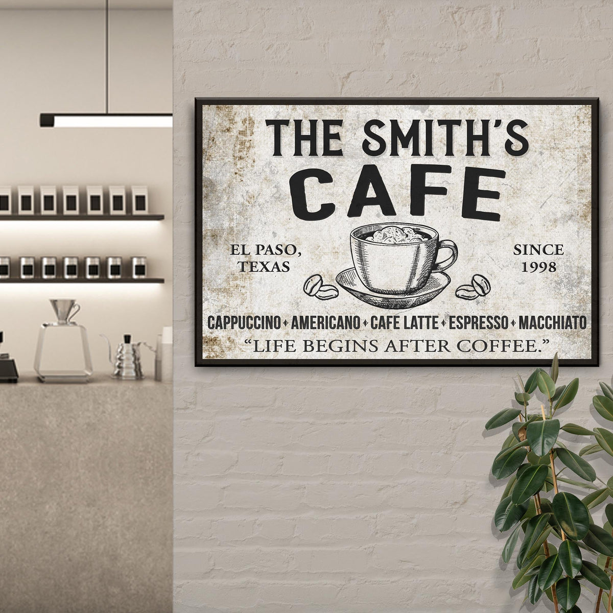 Cafe Sign IV, photo 2 of 5