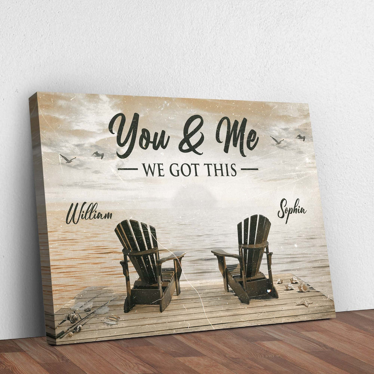 Fishing Themed We Got This Couple Sign, photo 3 of 8