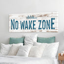 No Wake Zone Sign XIII